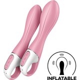Satisfyer Air Pump Vibrator 2 Light Red Cene