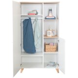 Roba Bijela dječja gardeu dekoru hrasta 52x180x180 cm Léon – | shoptok.hr