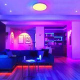  Aigostar-LED RGBW prigušiva kupatilska LED svetiljka/18W/230V prečnik 30 cm IP44 + daljinski upravljač | Eponuda.com