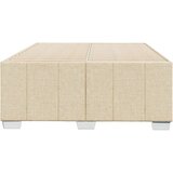  Okvir kreveta bez madraca krem 120x190 cm od tkanine | shoptok.hr