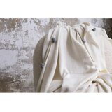 Mijolnir Kremno belo pregrinjalo iz flisa 150x200 cm Pom Pom – | Shoptok.si