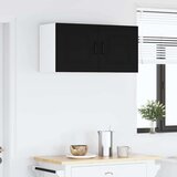 vidaXL Zidni kuhinjski ormarić Crna 80 x 31 x 40 cm Konstruirano drvo | shoptok.hr