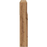 vidaXL Vzglavna omarica artisan hrast 160x19x103,5 cm inženirski les | Shoptok.si