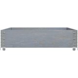  Vrtni sadilica siva 120 x 80 cm od masivne borovine | shoptok.hr
