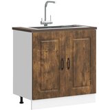 vidaXL Donji ormarić za sudoper Kalmar boja hrasta 80x46x81 5cm drveni Cijene