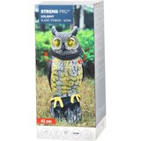 Ramda Solarna sova za tjeranje ptica sa sjajnim očima i rotirajućom glavom, 43 cm | shoptok.hr
