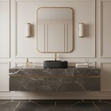 REA Bath Umivalnik na podstavku Margaret Black | Shoptok.si