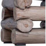  Stolica Prirodna 30 x 30 x 38 cm Čvrsto teak drvo | Eponuda.com