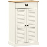 vidaXL Omara za čevlje VIGO bela 60x35x96 cm trdna borovina, (20809503) | Shoptok.si
