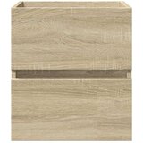 vidaXL Omarica za umivalnik sonoma hrast 41x38,5x45 cm inženirski les | Shoptok.si