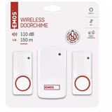 Emos Brezžični zvonec P5750.2T - rdeče/bel | Shoptok.si