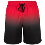 Atlantic Men's Swimming Shorts - coral/black Cene