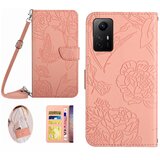 INORCO HT03 za Xiaomi Redmi Note 12S 4G usnjen ovitek za telefon z denarnico na dotik kože, vtisnjen dizajn ovitek z naramnico, (22033632) | Shoptok.si