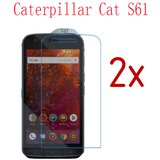  2x zaščitno kaljeno steklo za Cat S61 Cene