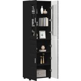  Highboard FLORIN Crna 60 x 35 x 182 cm Konstruirano drvo | Eponuda.ba
