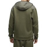 Puma muška dukserica s kapuljačom i zatvaračem tech Material Mix (zelena) | shoptok.hr