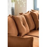 Miuform Ciglasta sklopiva kutna garnitura od samta (s desnim kutom/u obliku slova "U") Lazy Lukka – | shoptok.hr