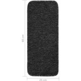  Protuklizni otirači za stepenice 15 kom 60 x 25 cm antracit | shoptok.hr