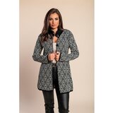 Fenzy Pleteni Kardigan S Uzorkom, Crno/Bijeli | shoptok.hr