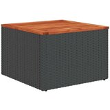 vidaXL 7-dijelni set vrtnih sofa od poliratana s jastucima crni | shoptok.hr