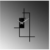 Wallity Zidni sat 49x30cm Crni | Eponuda.ba