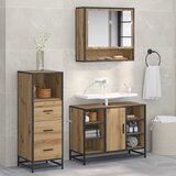 vidaXL set namještaja za kupaonicu 3 pcs hrast artisan 80 x 33 x 60 cm Cijene