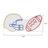 WALLXPERT dekorativna plastična led rasveta nfl football red multicolor | ePonuda.com