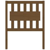  Uzglavlje za krevet boja meda 80,5x4x100 cm od masivne borovine | shoptok.hr