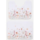 Sinsay Set kupaonskih tepiha s cvjetnim motivom 2 pack | shoptok.hr