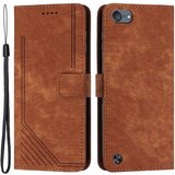 INORCO Za iPod Touch 5/6/(2019) Telefonska torbica PU usnjeno stojalo Denarnica Skin-touch Lines Inprinted Cover, (22035181) | Shoptok.si