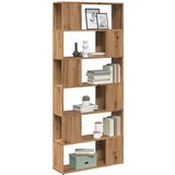 vidaXL Knjižna omara/razdelilnik sob Artisan Oak 80x24x186 cm Cene