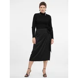 Orsay Black women's midi skirt - Women's