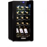 Klarstein Shiraz 15 Slim Uno, hladilnik za vino, 44 l, na dotik, 135 W, 5 – 18 °C, črn Cene