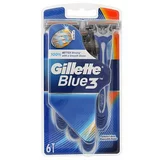 Gillette Blue3 brivnik 6 ks poškodovana škatla