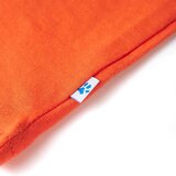 vidaXL Dječja majica tamnonarančasta 128 | shoptok.hr