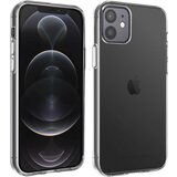 AVIZAR Ovitek iz silikonskega gela za iPhone 12 / 12 Pro, tanek in odporen - prozoren, (20626650) Cene