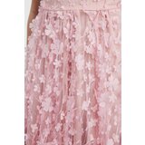 Trendyol Powder A-Cut 3D Floral Detailed Elegant Evening Dress | ePonuda.com