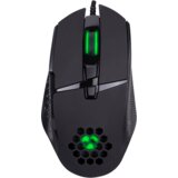 Everest Miš gaming RAGE-X1 Usb Black Led Illuminated 6400dpi 8 Buttons Programable Gaming Mouse with top holes design, Sunplus 192 | Eponuda.ba