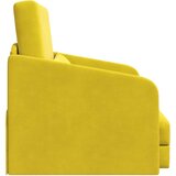  tla kavč postelja 2 v 1 Rumena 65x80x83 cm Velur, (22110745) | Shoptok.si