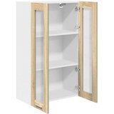 vidaXL Viseča omarica s polico Riga Sonoma hrast 60 x 31 x 100 cm | Shoptok.si