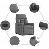  Naslonjač tamnosivi od mikrovlakana | shoptok.hr