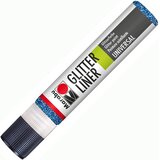 Marabu Barva v plastenki - Glitter liner 25ml safirno modra 18030009594, (20386570) Cene