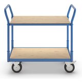 eurokraft basic Transportni voziček Flex, nosilnost 200 kg, 2 nivoja | Shoptok.si