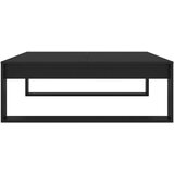  Stolić za kavu crni 100 x 100 x 35 cm od iverice | shoptok.hr