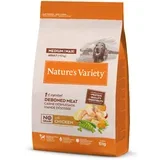 Nature's Variety No Grain Dog Med/Max Adult - piščanec 10 kg