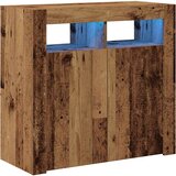  Komoda s LED svjetlima boja drva 80x35x75 cm konstruirano drvo | shoptok.hr