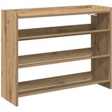  Stalak za cipele boja hrasta 80x25x62 cm konstruirano drvo Smeđa | Shoptok.si