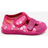 Boto Slippers Milami Children's With Velcro In Hearts Pink Reathiana | ePonuda.com