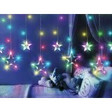 Moon v prostoru ML47M LED svetlobna zavesa z zvezdami in meseci, 3 m, večbarvna | Shoptok.si