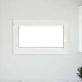 vidaXL Podrumski prozor "RISOR" 100x50 cm Okretno-nagibni DIN lijevi bijeli | shoptok.hr
